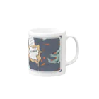 都会のぷらなりあ  officialのBunmei-Kaika Mug :right side of the handle