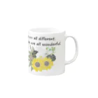 Manatsuの花を wonderful ver. Mug :right side of the handle