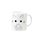 兎猫庵のトリプルおかりにゃＢＲ Mug :right side of the handle