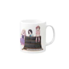 それ行けシンセ女子！のそれ行けシンセ女子 Mug :right side of the handle