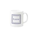 ＃Leoneの＃Leoneロゴシリーズ１ Mug :right side of the handle