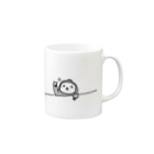 RU DESIGNのふにゃまるさん Mug :right side of the handle