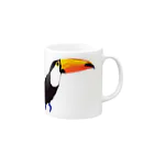 渡辺勇のオニオオハシ Mug :right side of the handle