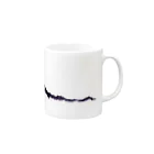 渡辺勇の山脈 Mug :right side of the handle