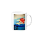 Cool Things Be LikeのJapanese Vibes Mug :right side of the handle