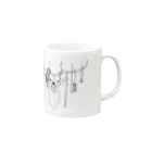 Sourambleの 装飾鹿（額ナシver'） Mug :right side of the handle