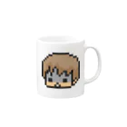 どっと屋いさわのガーン！な少年 Mug :right side of the handle