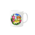 アキヤマのあめのちはれて Mug :right side of the handle