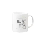 OFESTIVALのBOB AND PONEY Mug :right side of the handle