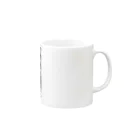 ya-pyのマーブル ギャラクシー 宇宙 Mug :right side of the handle