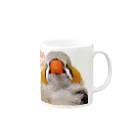 だが屋のジャンボキンカあおばくん Mug :right side of the handle