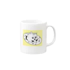 えびふらいのうきわねこ Mug :right side of the handle