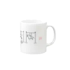 otonakokugoの学習性無力感の実験_国語セミナーロゴ付き Mug :right side of the handle