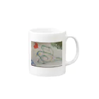 jjfreestylexxxxの幸せのハトカップ Mug :right side of the handle