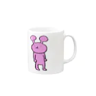 COTAROの皮なしクマ Mug :right side of the handle