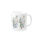 はるくいん文具店〜Laatikko∞Tのき Mug :right side of the handle