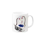 おみせのこころがいたむマグカップ Mug :right side of the handle