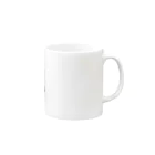 🍞ぱん🦊のどっかに ぱんちゃん Mug :right side of the handle