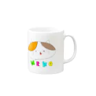 あやかの《動物》ねこちゃん Mug :right side of the handle