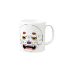 mayuge SHOPの般若犬 Mug :right side of the handle