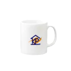 雨漏り外壁塗装のキクチペイントのハッピーキクペン Mug :right side of the handle