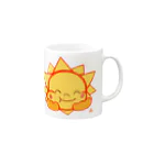 ともSUNショップのもぐもぐ ともSUN Mug :right side of the handle