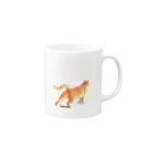 Sora_hの茶虎猫 Mug :right side of the handle