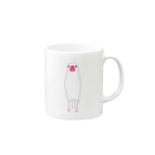 minatoriの文鳥さん(背伸び) Mug :right side of the handle
