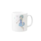 めんだこの星海月ちゃん Mug :right side of the handle