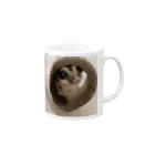  猫とワオキツネザルとモモンガ のモモンガ のももんNO.3 Mug :right side of the handle