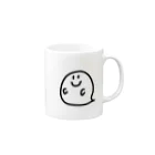 ミケのスマイルおばけちゃん Mug :right side of the handle