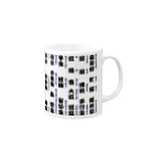 スタジオサスフォーのむし漢字 Mug :right side of the handle