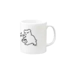 ヒロコロクラブのクマコロ  Giant Steps! Mug :right side of the handle