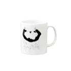 てきとうやのぱんだがーる Mug :right side of the handle