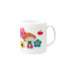 CLOVER-SHOKOのお地蔵さま＊クローバー♪ Mug :right side of the handle