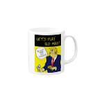 Ito  Yoshiのトランプでババ抜きしよう！ Mug :right side of the handle