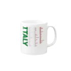 フォーヴァのITALY Mug :right side of the handle