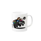 テンネンパーマ SHOPのHere we go!! シリーズ Mug :right side of the handle