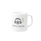 MofuMogu Official Goodsの冬ver ロゴ マグカップ Mug :right side of the handle