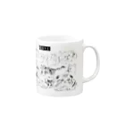 GEEKS COUNTER ATTACKのc a t s Mug :right side of the handle