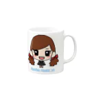 waveflowerのAyaka Hattori Mug :right side of the handle