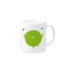 Parafamilyのmame　わっしょい Mug :right side of the handle