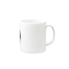 チャンスハンターの猫のマイケル Mug :right side of the handle