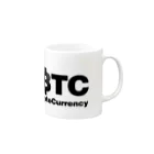 10BTCの10BTC(Black-Logo) Mug :right side of the handle