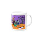 アクシズ(Aqushizu)の【アクシズ】ハッピーハロウィン！ Mug :right side of the handle