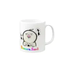 ポックルコロのうまうま Mug :right side of the handle