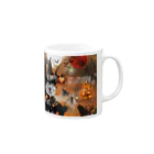 OWAYON ∞ （オワヨン　インフィニティ）の【HAPPY HELLOWEEN 2020 かます。 】 Mug :right side of the handle