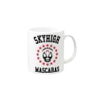 DRIPPEDのSKYHIGH MASCARAS-スカイハイ・マスカラス- Mug :right side of the handle