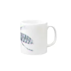 ✞如月 吐✞ のBw Mug :right side of the handle