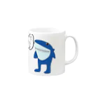 あーちゃんのなんやサメ Mug :right side of the handle